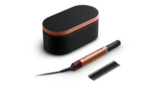 Multi-styler séchant Dyson Airwrap Co-anda2x™ - cheveux raides à ondulés (Soie Ambrée)