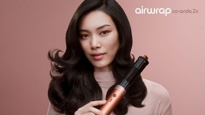 Multi-styler séchant Dyson Airwrap Co-anda2x™ - cheveux raides à ondulés (Soie Ambrée)