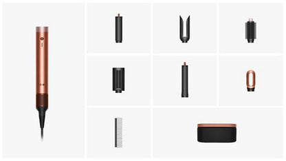 Multi-styler séchant Dyson Airwrap Co-anda2x™ - cheveux raides à ondulés (Soie Ambrée)