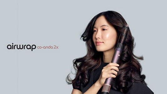 Multi-styler séchant Dyson Airwrap Co-anda2x™ - cheveux bouclés à frisés (Jaspe Fleur de Prunier)