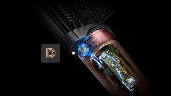 Multi-styler séchant Dyson Airwrap Co-anda2x™ - cheveux raides à ondulés (Soie Ambrée)