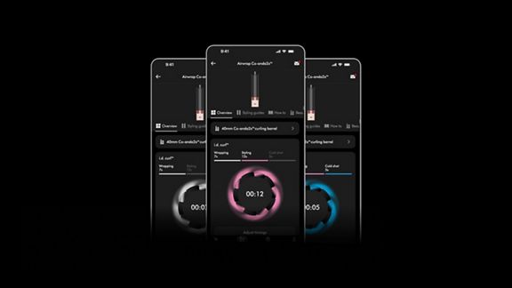 Multi-styler séchant Dyson Airwrap Co-anda2x™ - cheveux raides à ondulés (Soie Ambrée)