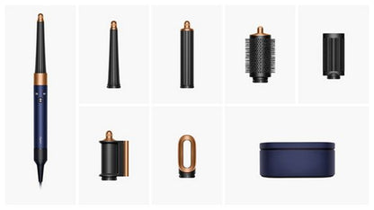 Multi-styler Dyson Airwrap i.d.™ - Cheveux raides à ondulés (Bleu de Prusse)
