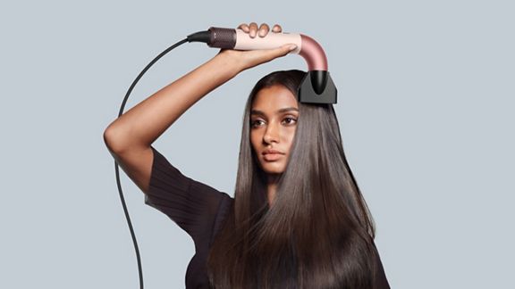 Sèche-cheveux Dyson Supersonic r™ - cheveux raides à ondulés (Jaspe Fleur de Prunier)