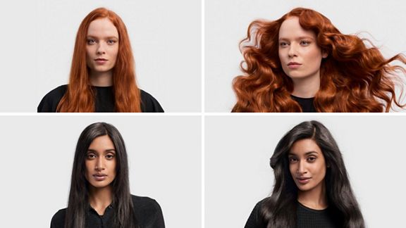 Multi-styler Dyson Airwrap i.d.™ - Cheveux raides à ondulés (Bleu de Prusse)