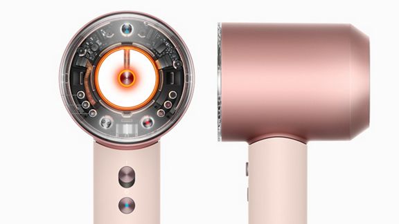 Sèche-cheveux Dyson Supersonic Nural™ cheveux bouclés à frisés Rose Céramique